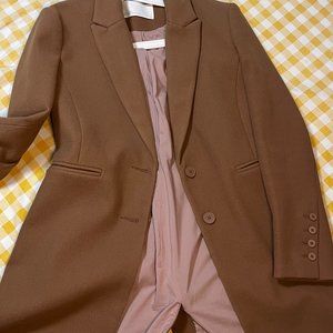 Oak + Fort Women Camel Coat US XS/TP Almost Never Worn